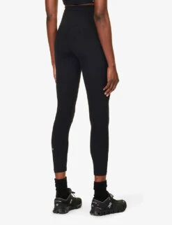 Airweight High-rise Stretch-woven Leggings 8 Airweight High-rise Stretch-woven Leggings -Women Clothing Store R04200764 BLACK ALT03