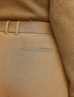 Joseph Coleman Structured-waist Straight-leg Mid-rise Woven Trousers -Women Clothing Store R04203888 CASSONADE ALT03